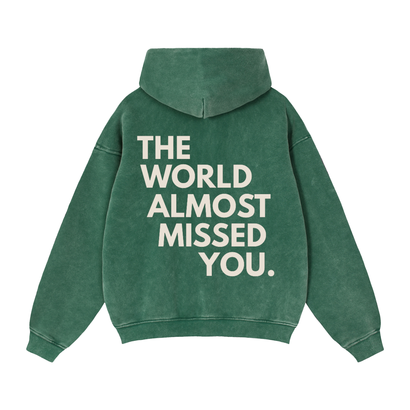 TYFS Zip-up Boxy Fleece Hoodie