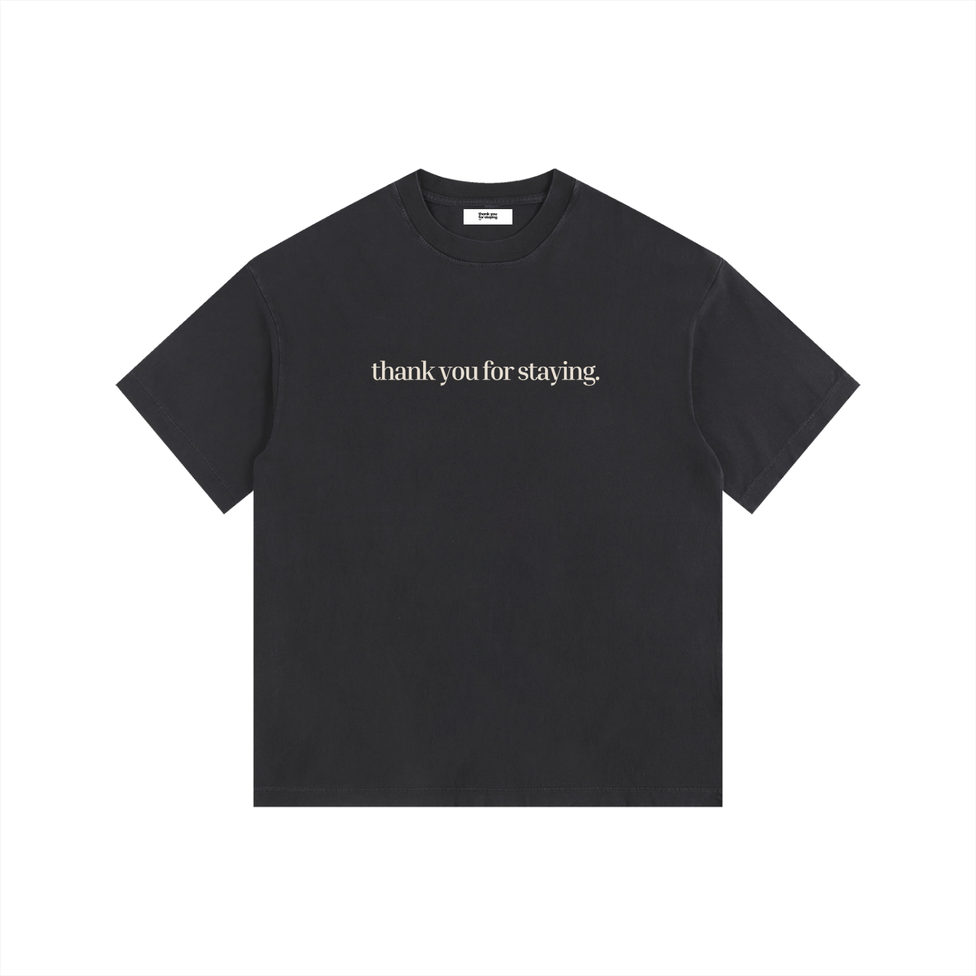 Thank You For Staying vintage Heavyweight Tee