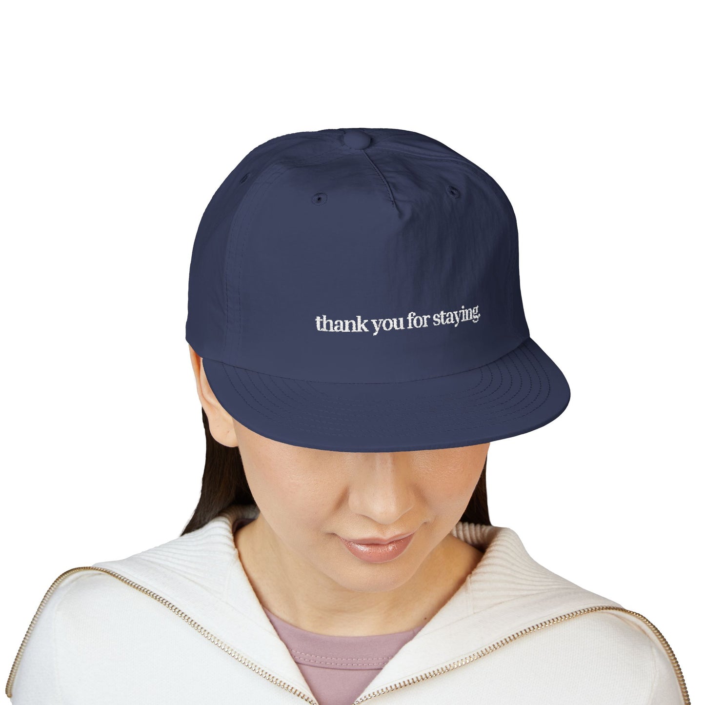 Thank You For Staying™ Coastal Nylon Surf Hat