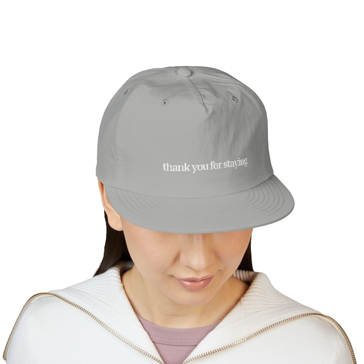 Thank You For Staying™ Coastal Nylon Surf Hat