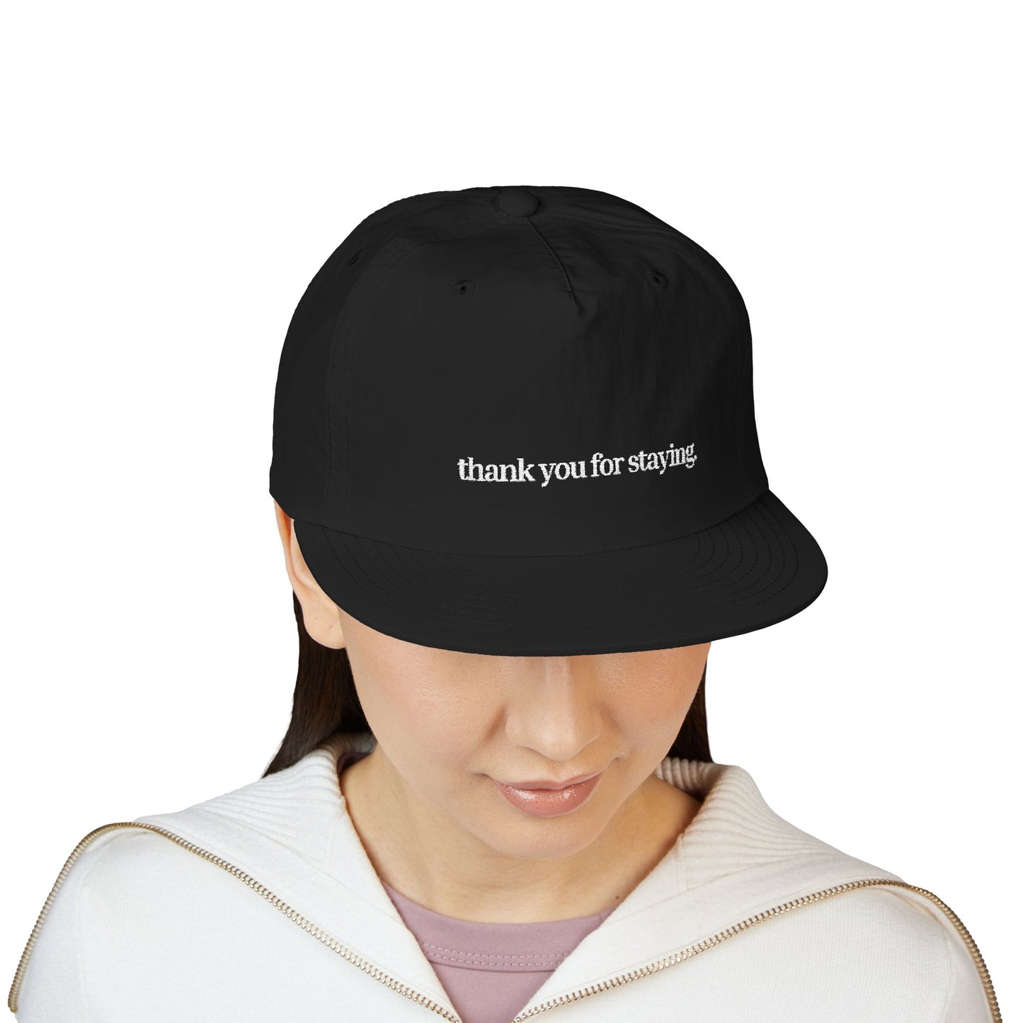 Thank You For Staying™ Coastal Nylon Surf Hat