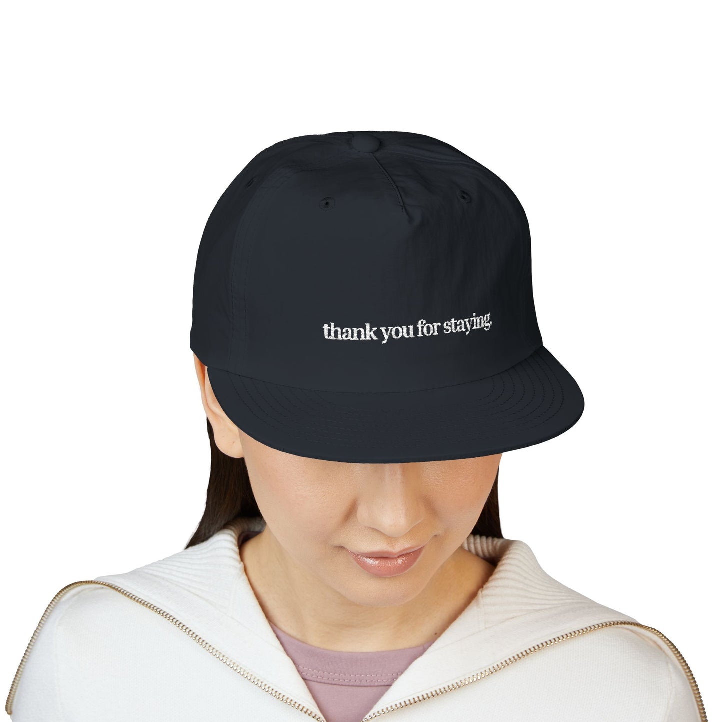 Thank You For Staying™ Coastal Nylon Surf Hat