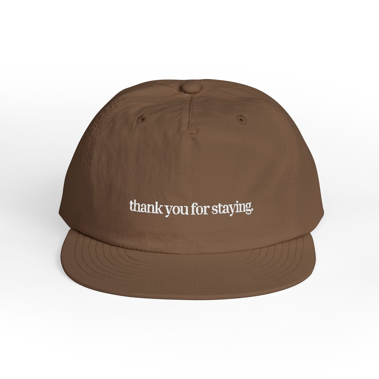 Thank You For Staying™ Coastal Nylon Surf Hat