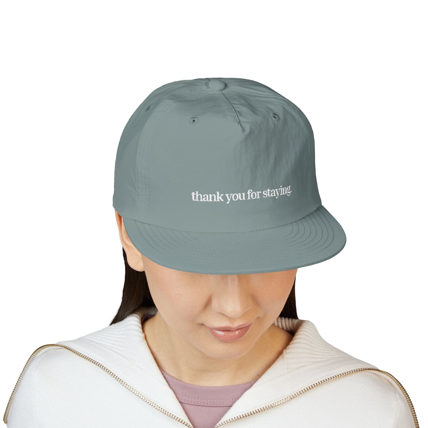 Thank You For Staying™ Coastal Nylon Surf Hat