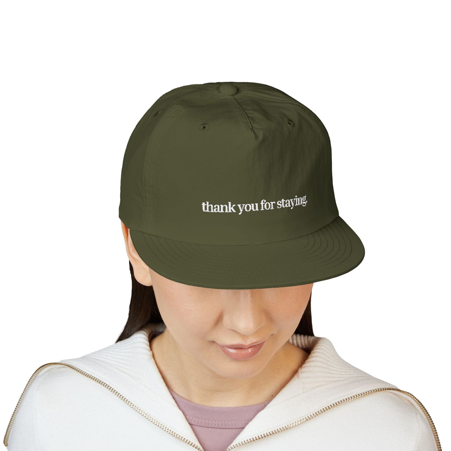 Thank You For Staying™ Coastal Nylon Surf Hat