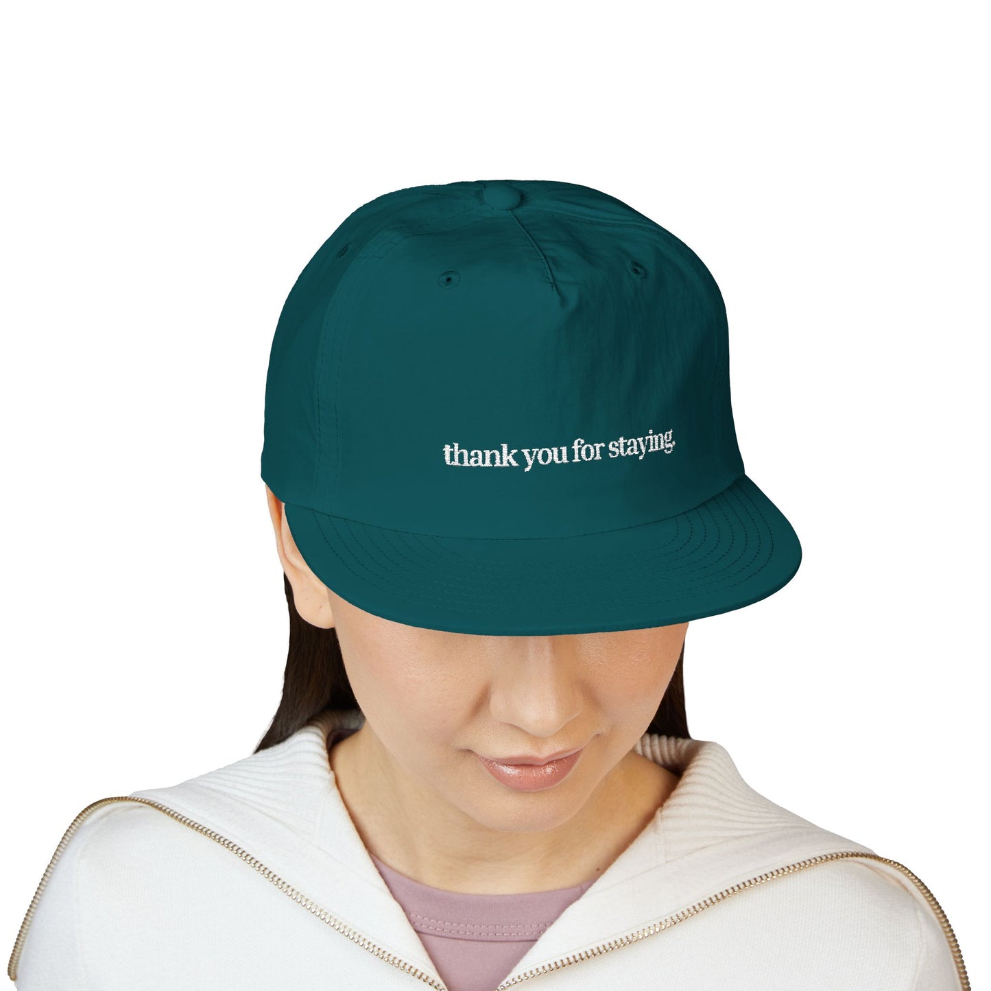 Thank You For Staying™ Coastal Nylon Surf Hat