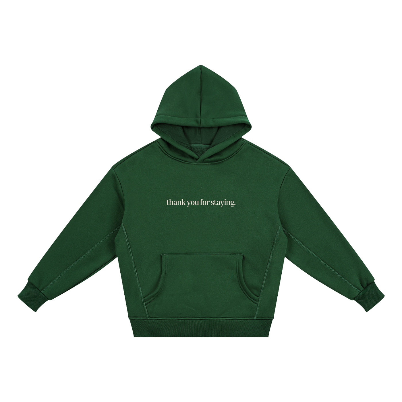 Kids “Thank You For Staying” Hoodie – Soft Heavyweight Mental Health Hoodie for Boys & Girls