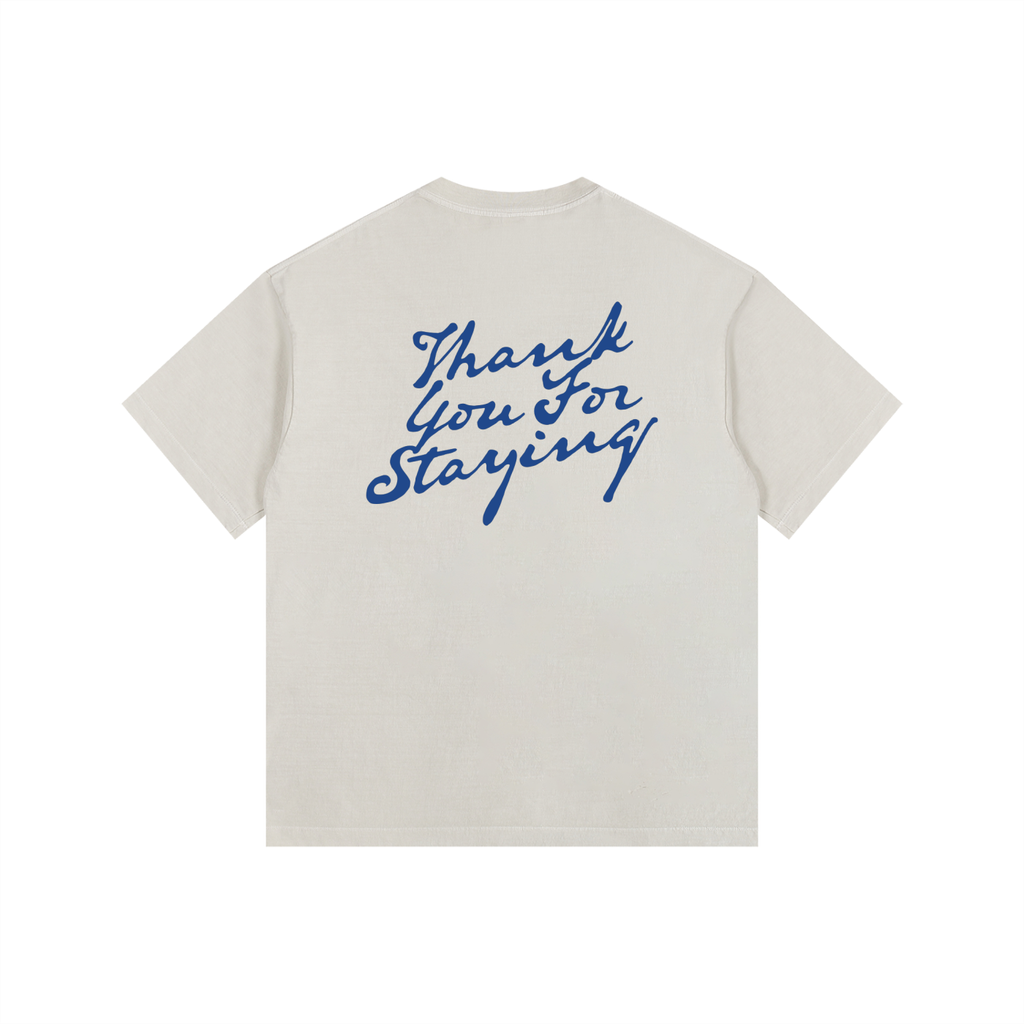 Thank You For Staying Tee Apricot