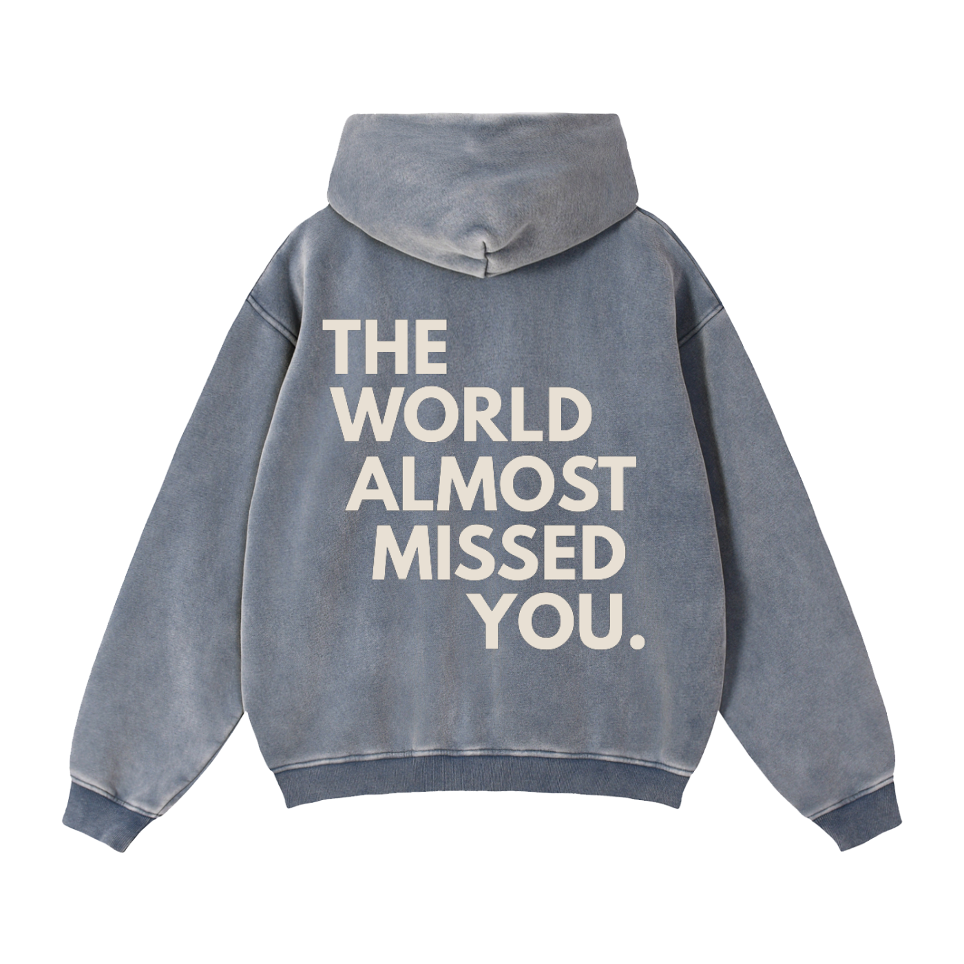 TYFS Zip-up Boxy Fleece Hoodie