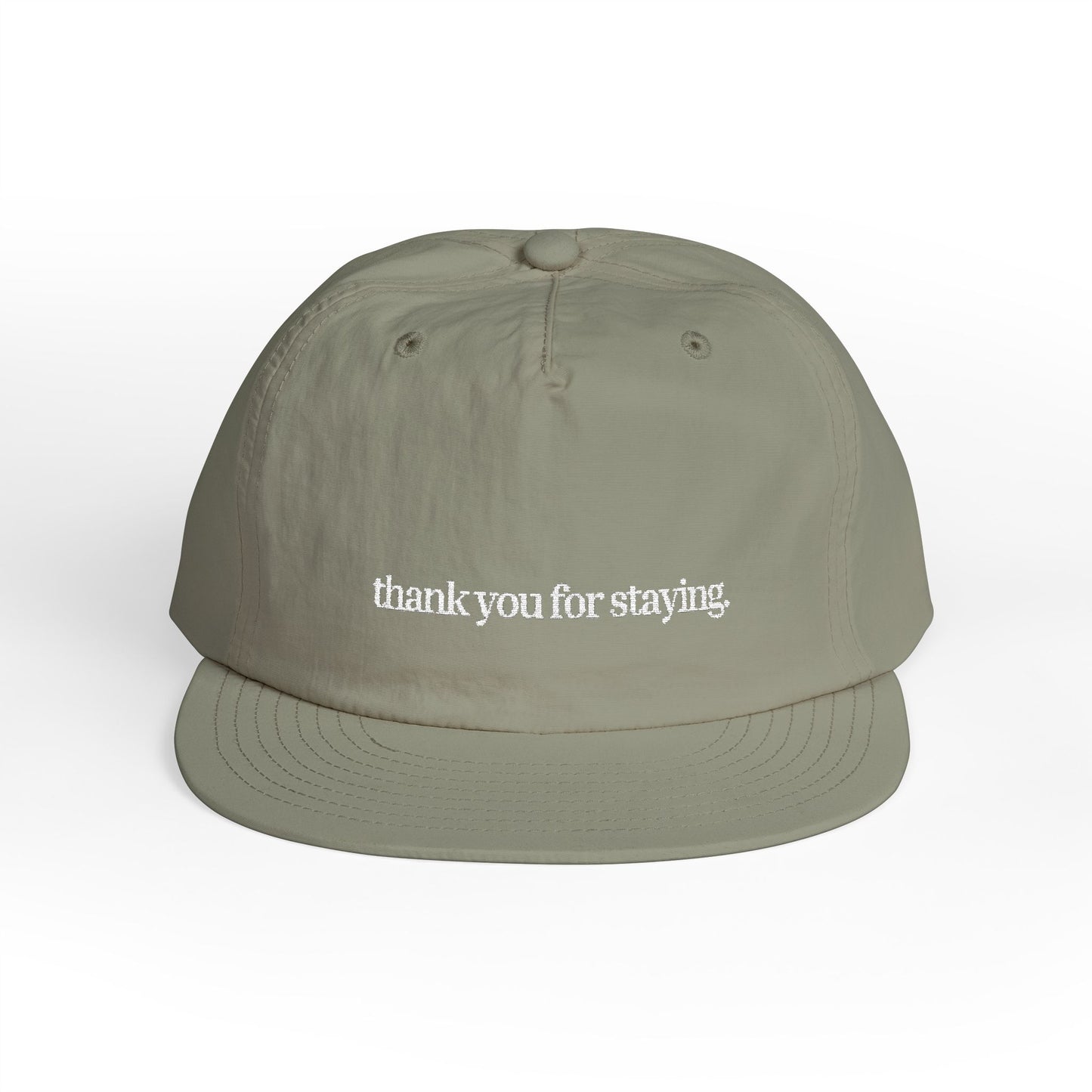 Thank You For Staying™ Coastal Nylon Surf Hat