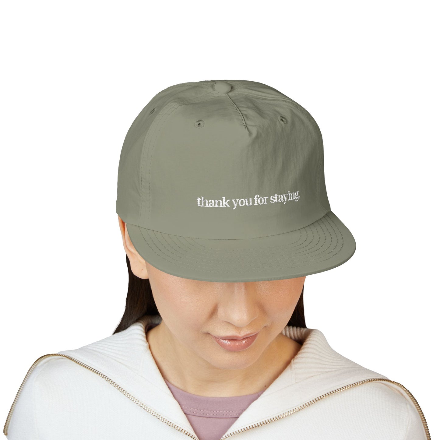 Thank You For Staying™ Coastal Nylon Surf Hat