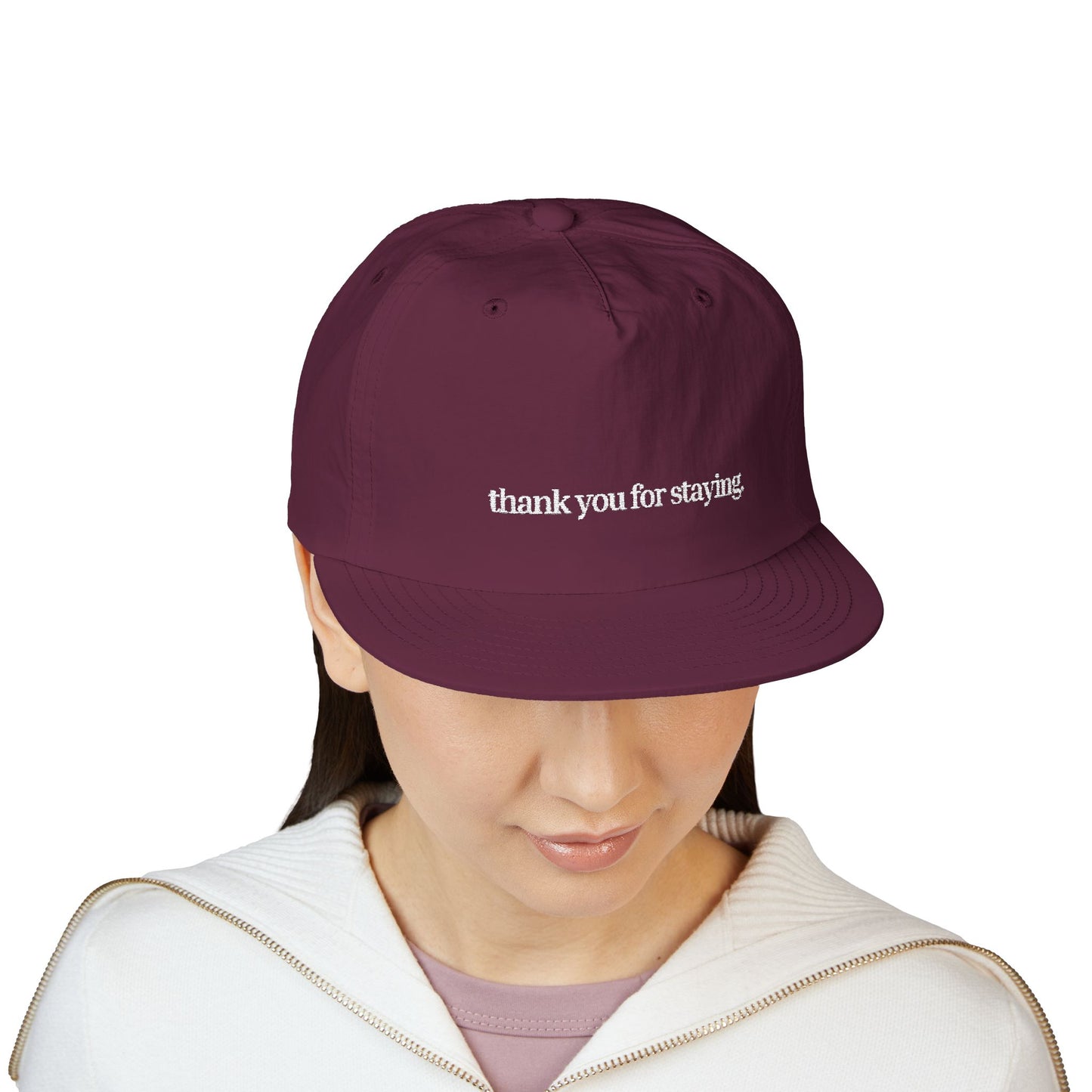 Thank You For Staying™ Coastal Nylon Surf Hat