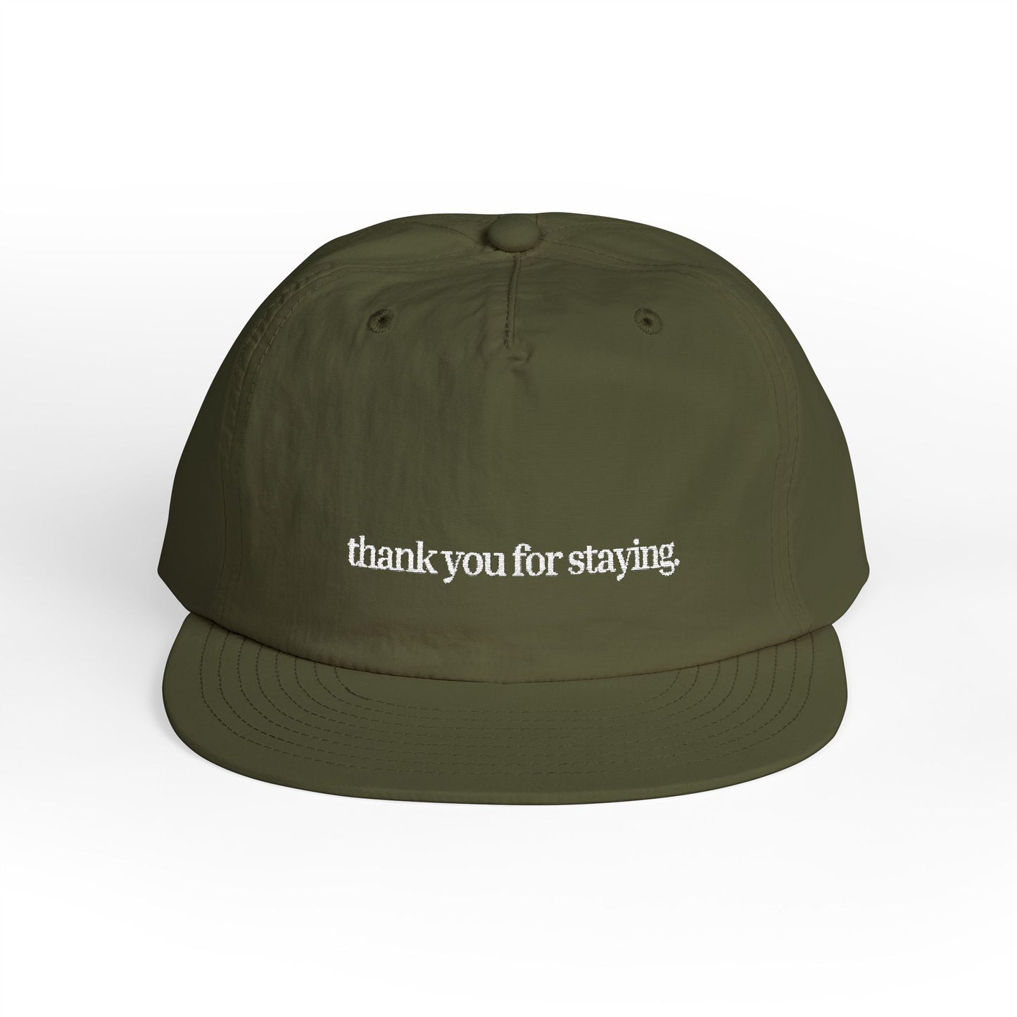 Thank You For Staying™ Coastal Nylon Surf Hat
