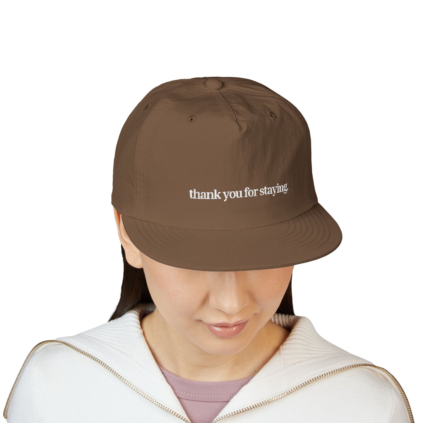 Thank You For Staying™ Coastal Nylon Surf Hat