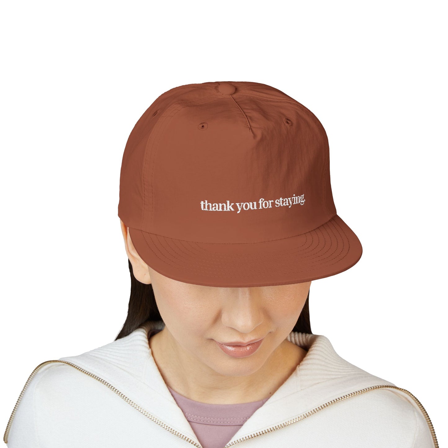 Thank You For Staying™ Coastal Nylon Surf Hat