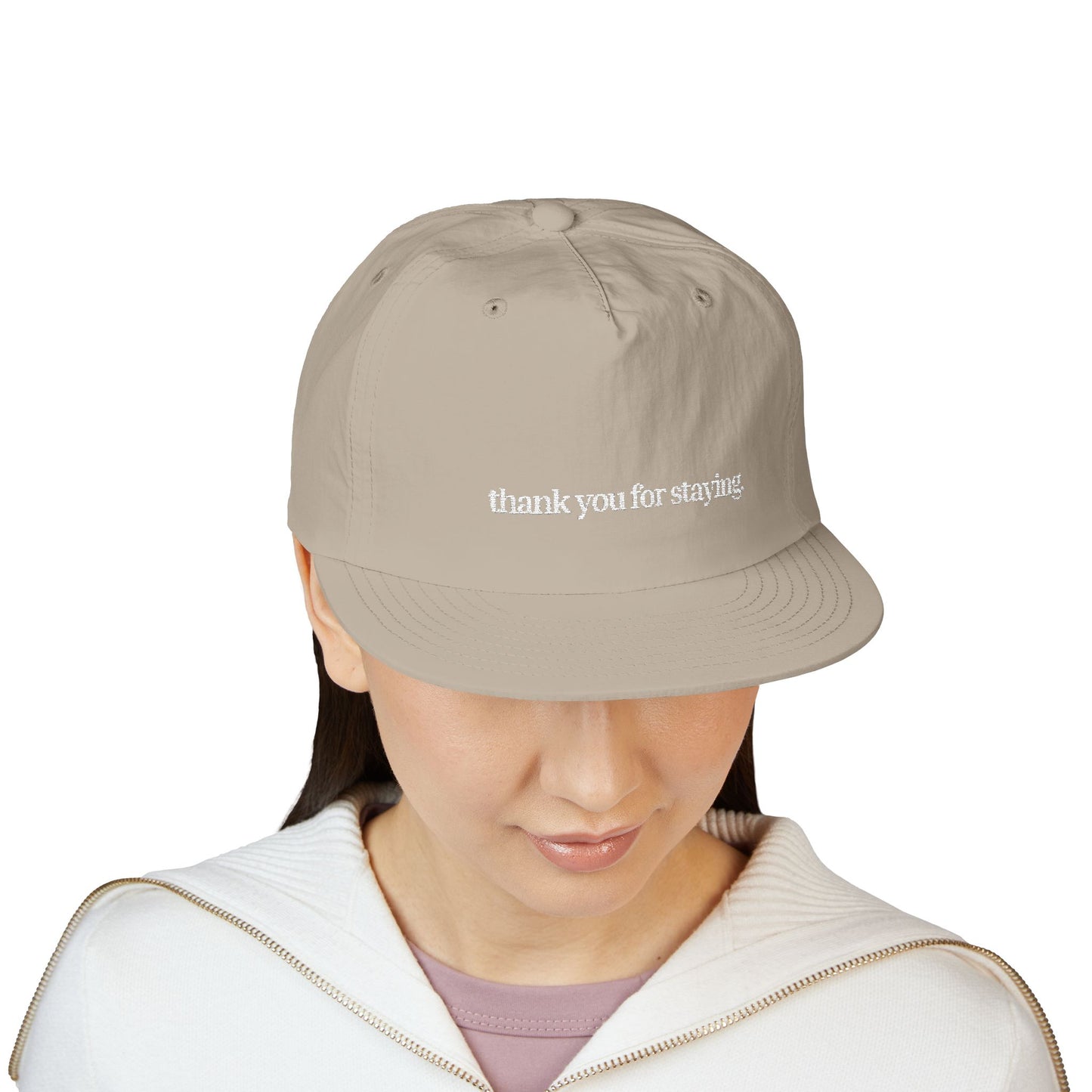 Thank You For Staying™ Coastal Nylon Surf Hat