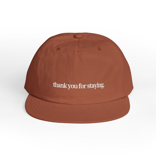 Thank You For Staying™ Coastal Nylon Surf Hat