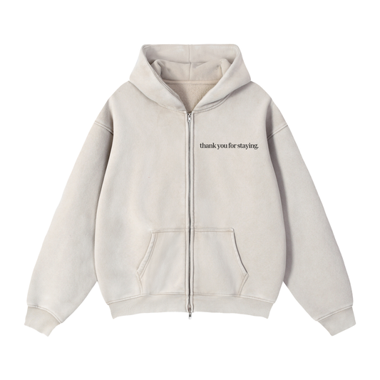 Safe Enough to Stay Zip Hoodie