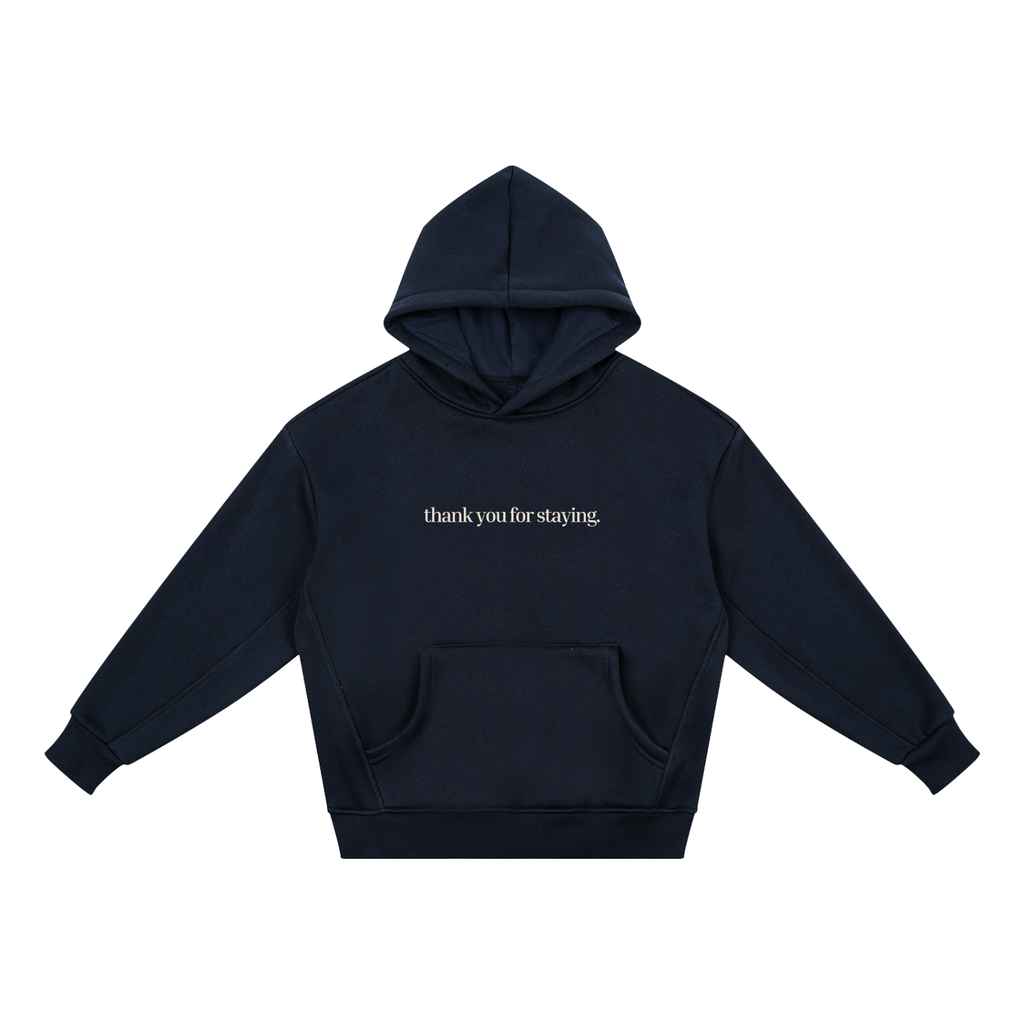 Kids “Thank You For Staying” Hoodie – Soft Heavyweight Mental Health Hoodie for Boys & Girls