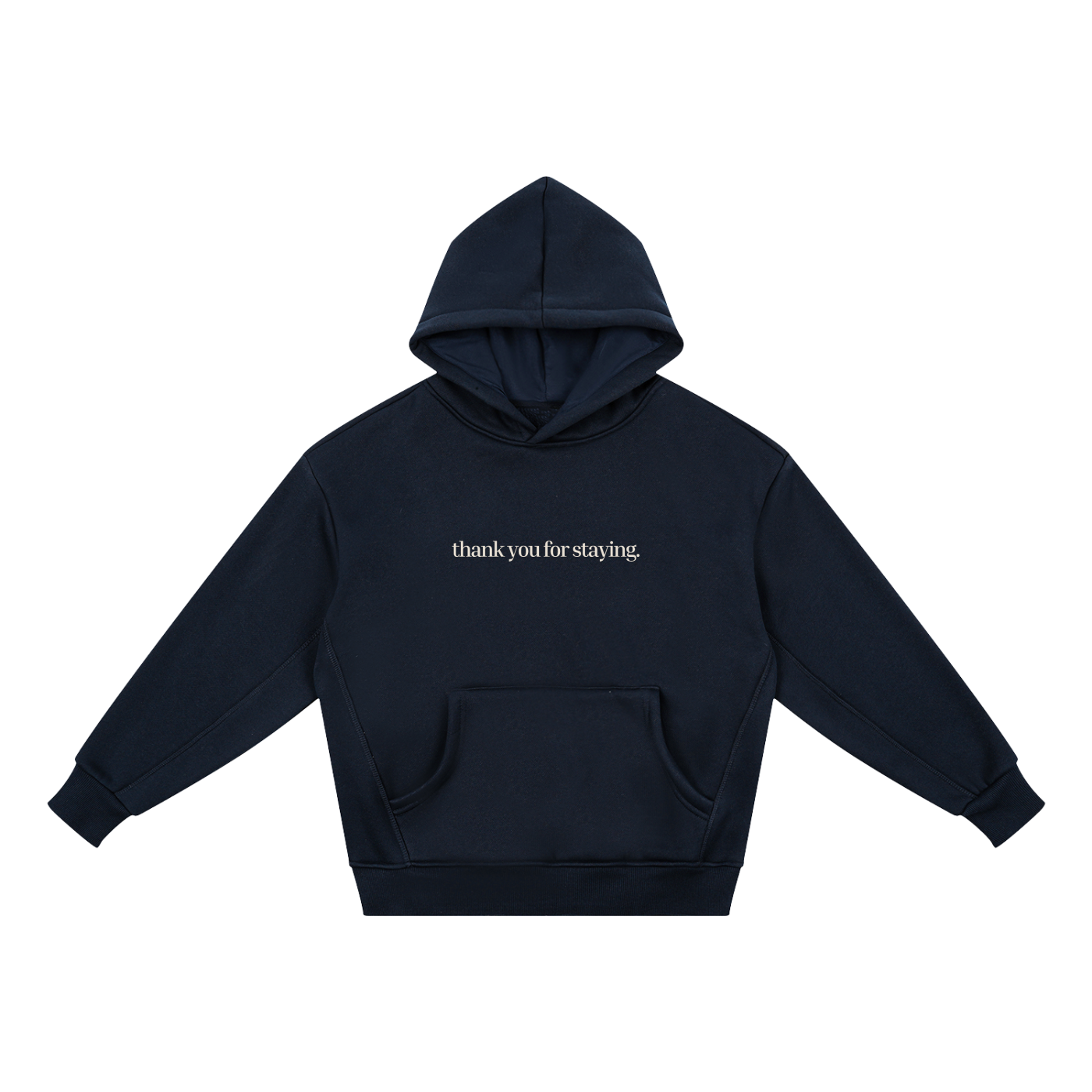 Kids “Thank You For Staying” Hoodie – Soft Heavyweight Mental Health Hoodie for Boys & Girls