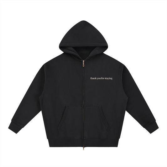 Here With You Heavyweight Hoodie