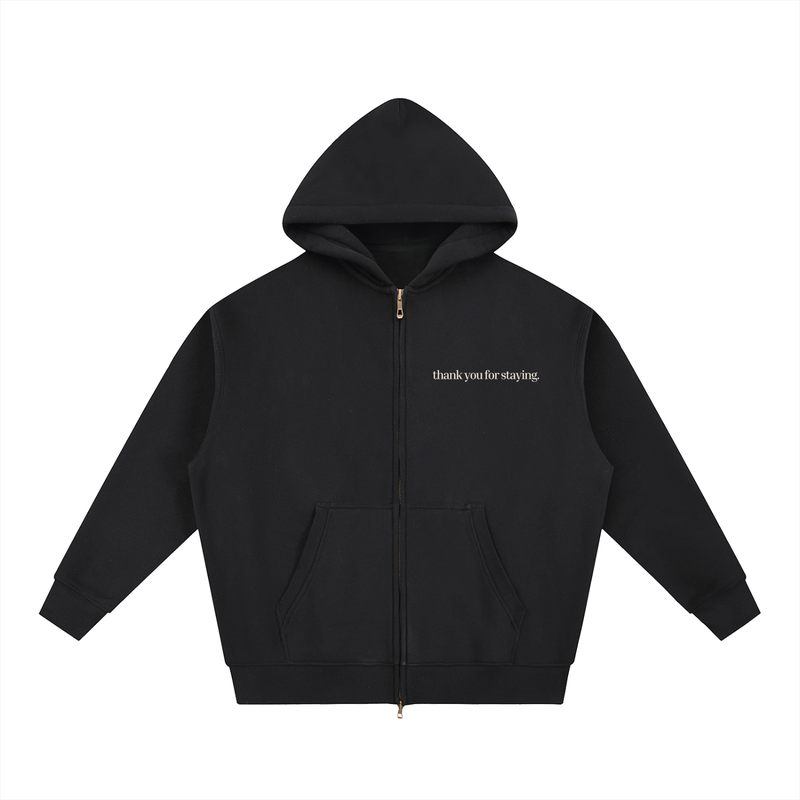 Here With You Heavyweight Hoodie