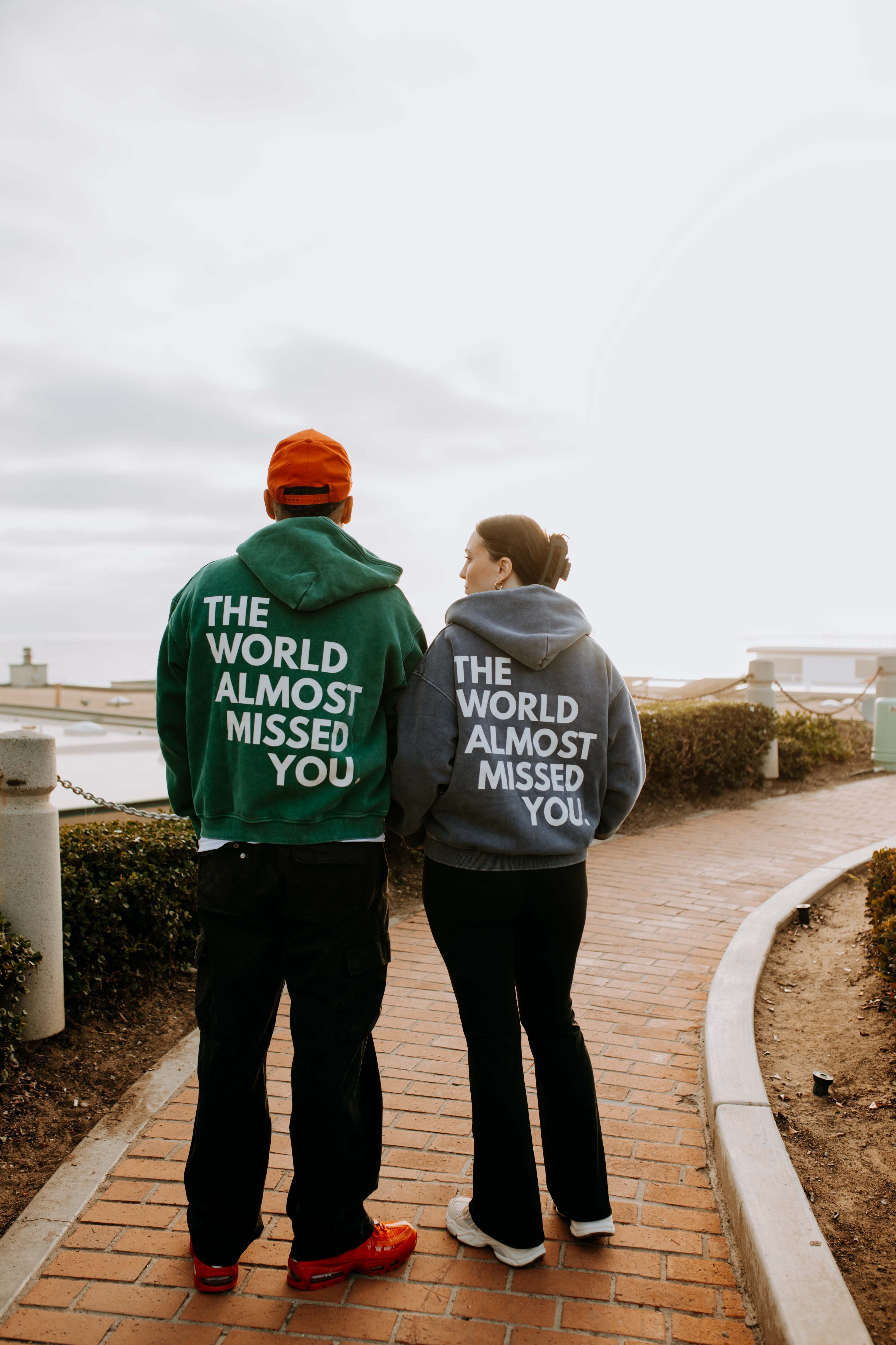 The World Almost Missed You Hoodie – Oversized Mental Health Zip-Up