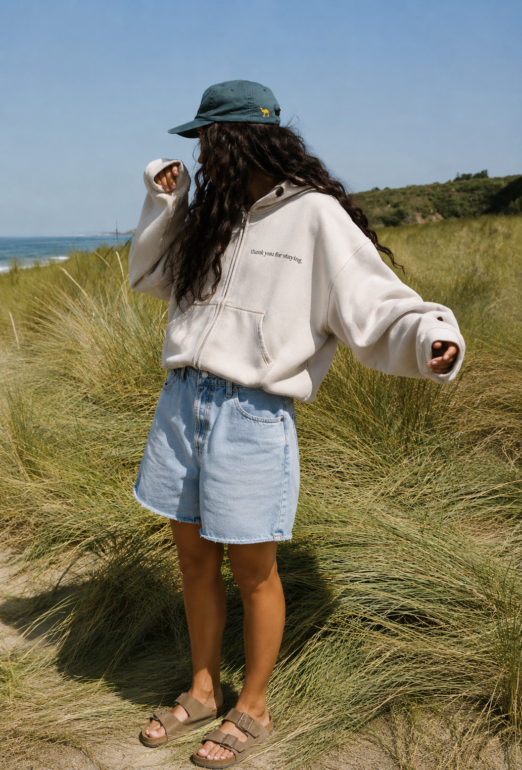 Safe Enough to Stay Zip Hoodie