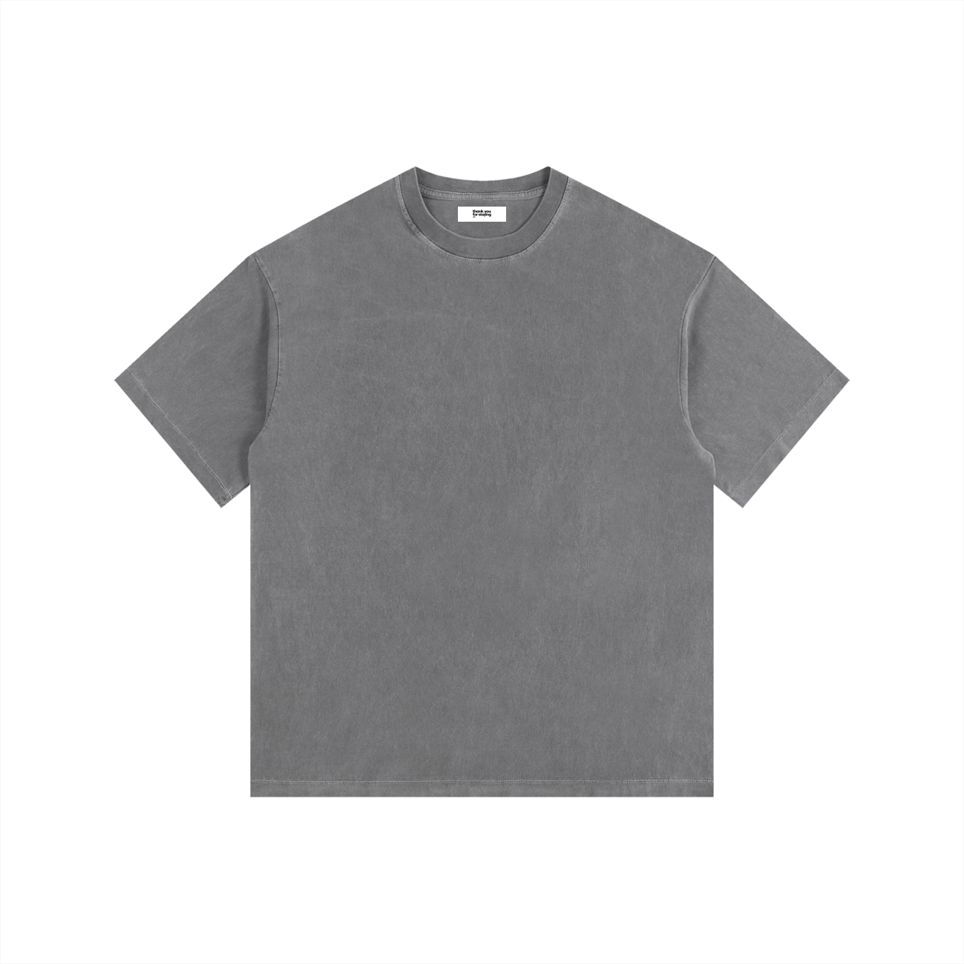 Vintage Washed Oversized Unisex T-Shirt – The World Almost Missed You Graphic Tee