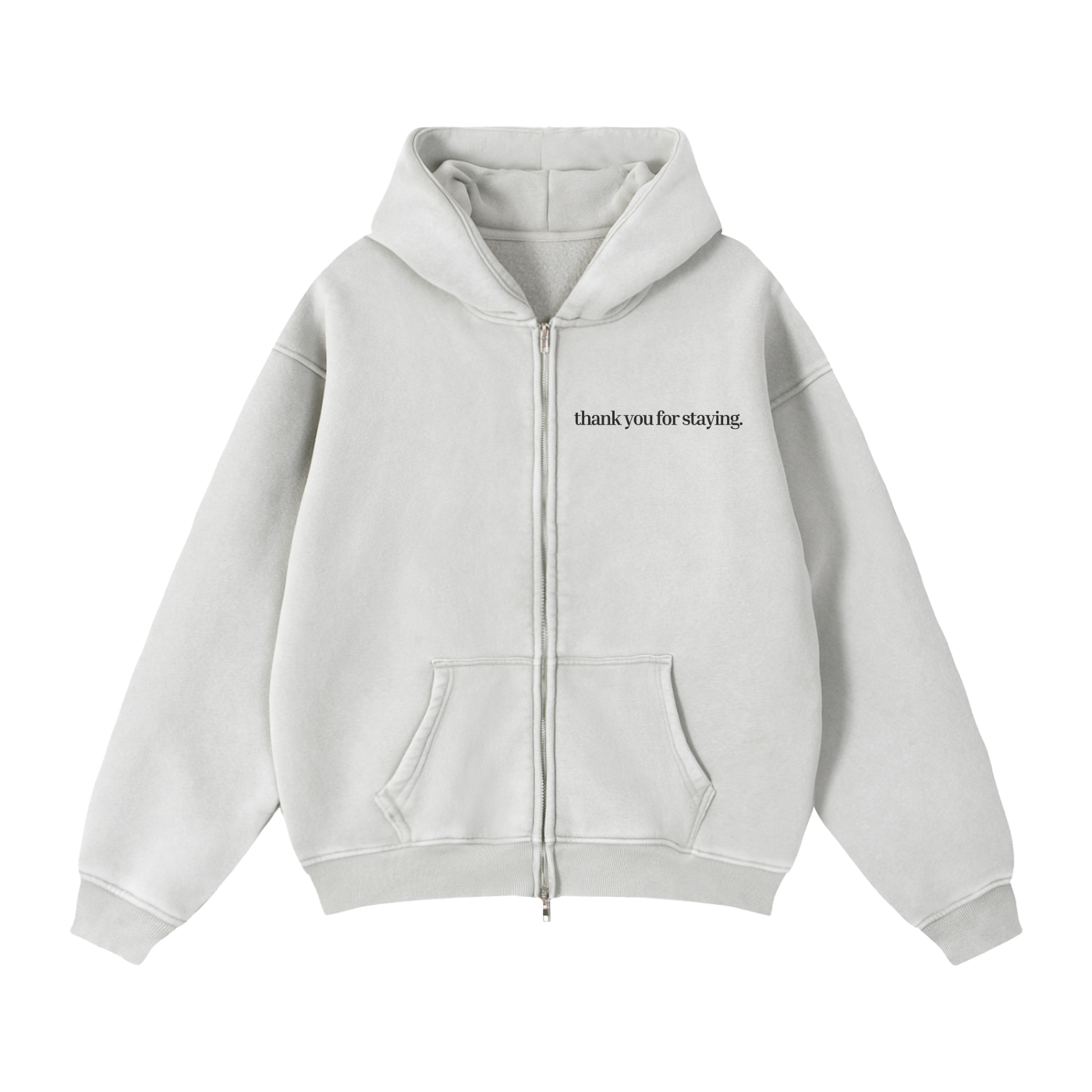 Safe Enough to Stay Zip Hoodie