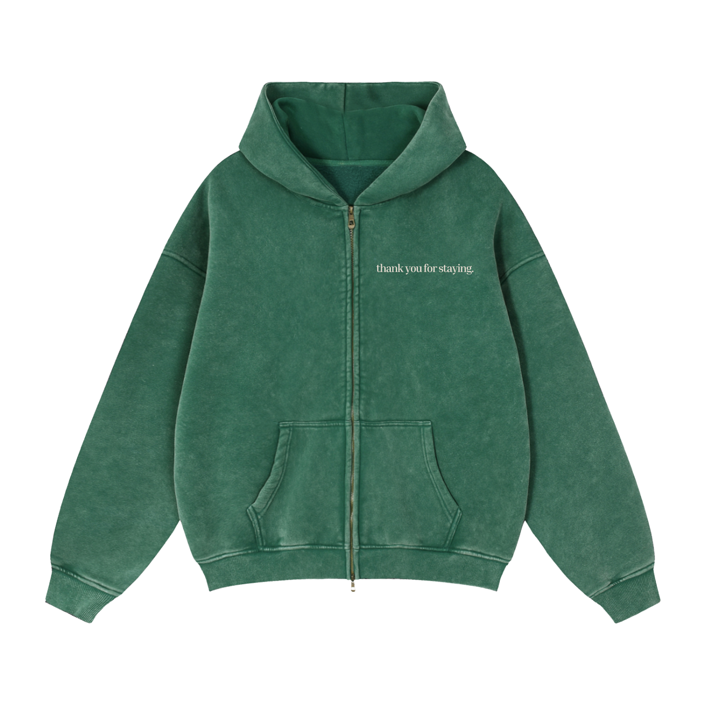 The World Almost Missed You Hoodie – Oversized Mental Health Zip-Up