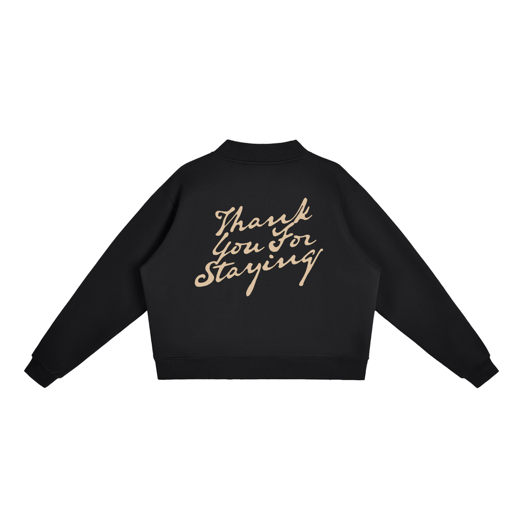 TYFS Fleece Mock-Neck Crew Sweatshirt