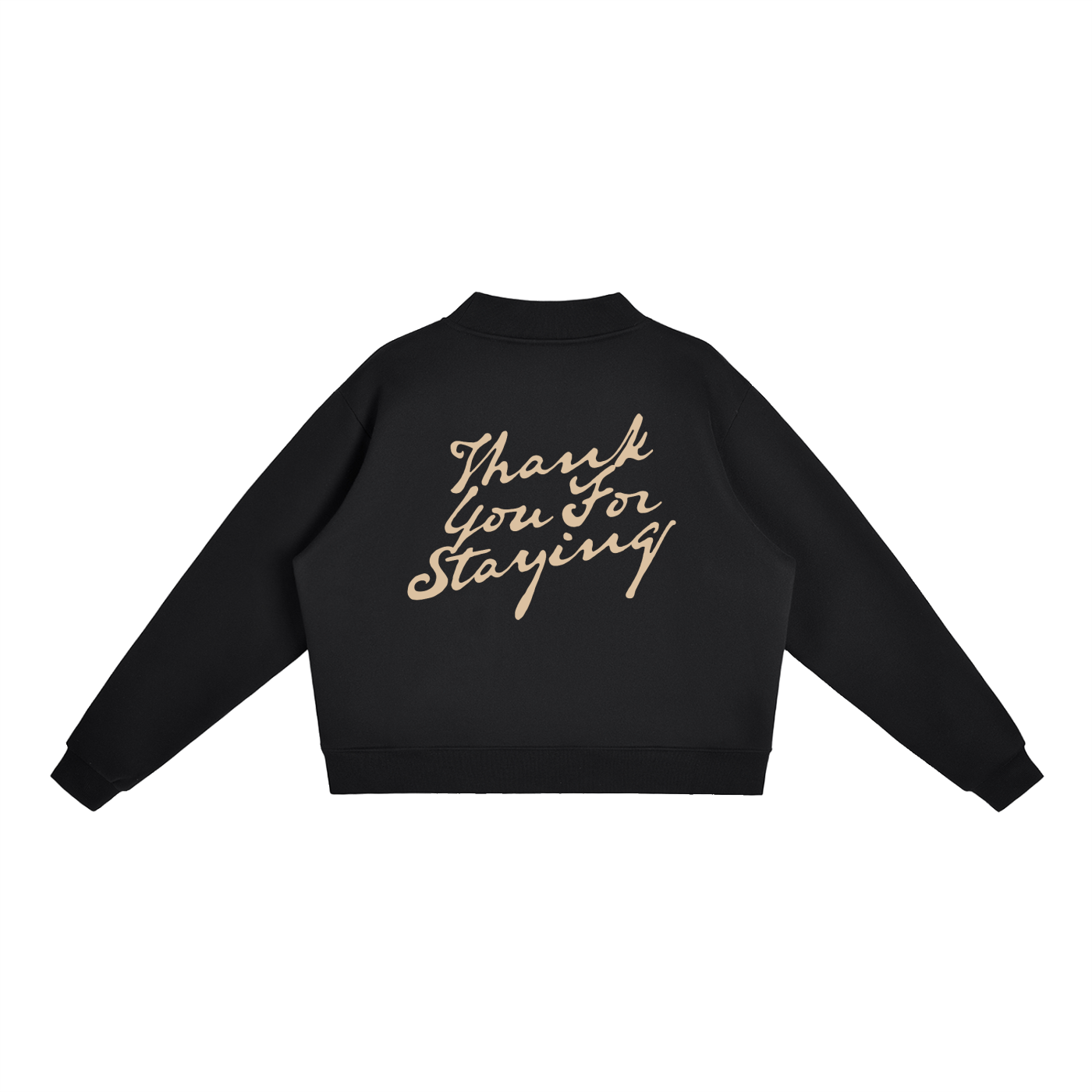 TYFS Fleece Mock-Neck Crew Sweatshirt